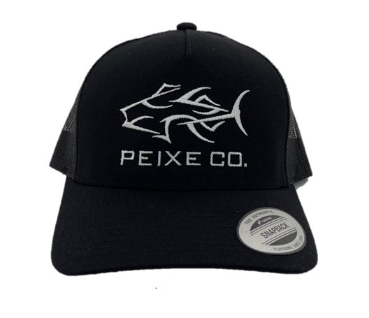 PEIXE CO. 6606 SOLID TUNA LOGO WHITE