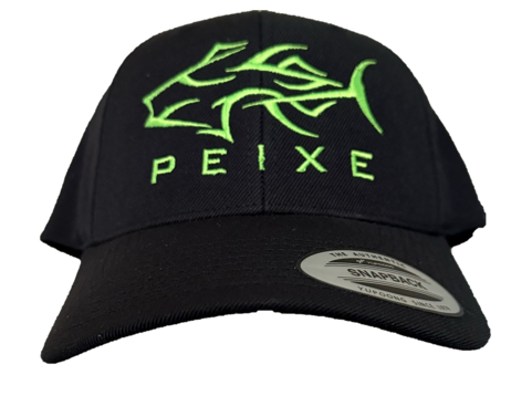 PEIXE CO 6789M BLACK NEON TUNA COLOR HAT
