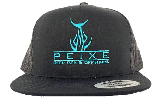 PEIXE CO. TUNA TAIL BLACK HAT 6006