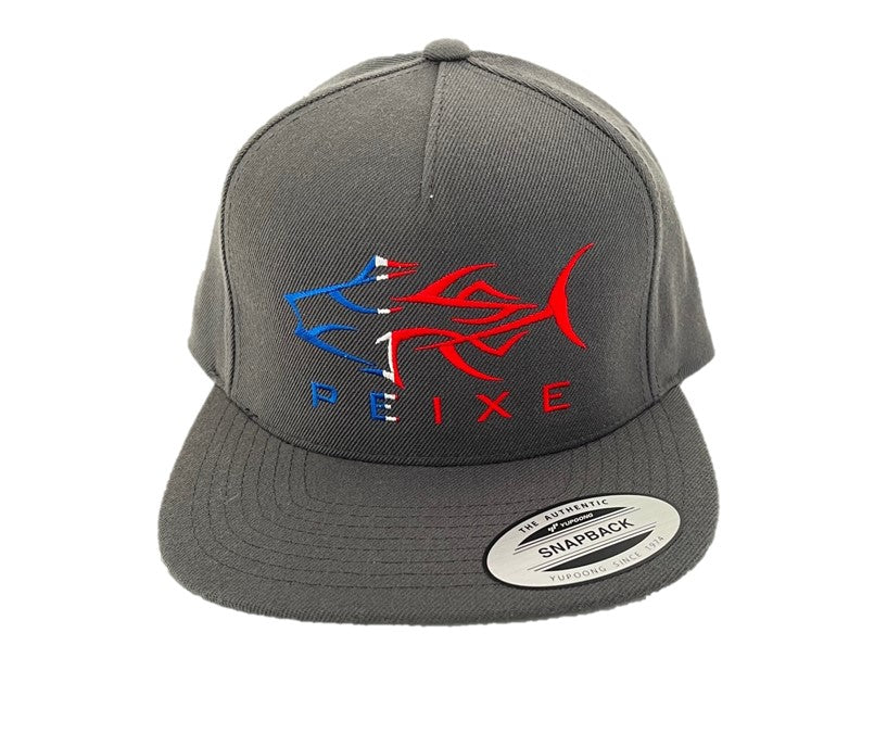 PEIXE CO 5089M DARK GREY AMERICAN LOGO CAP